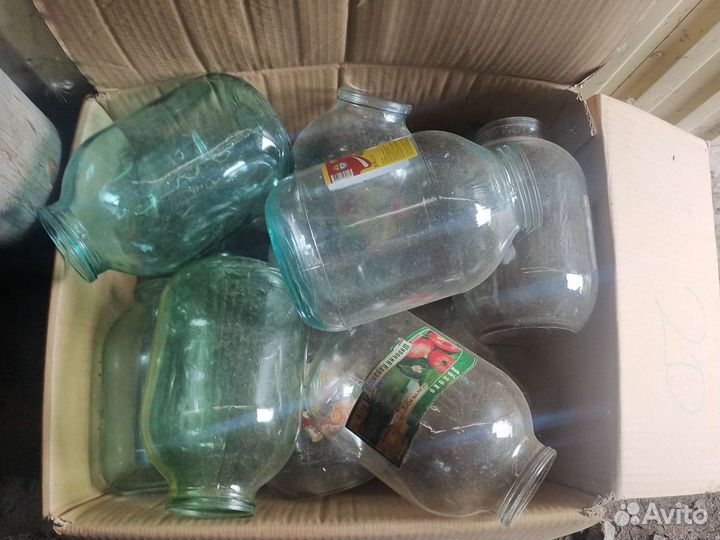 Банки стеклянные