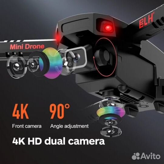 Квадрокоптер К9 с камерой 4К