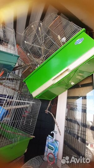 Клетка для волнистого попугая большая