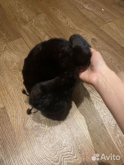 Шапка норковая женская