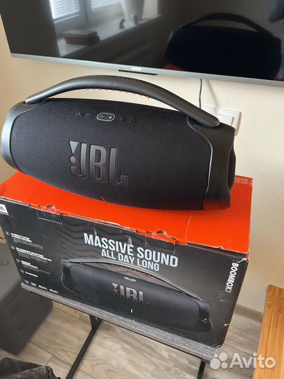 Колонка jbl boombox 3