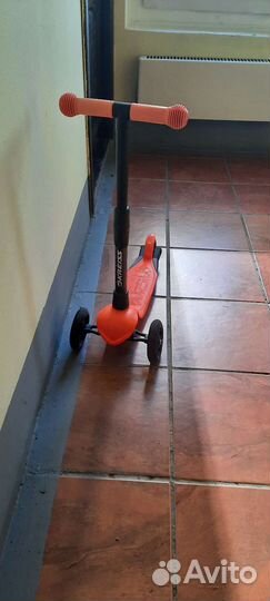 Самокат детский трехколесный бу