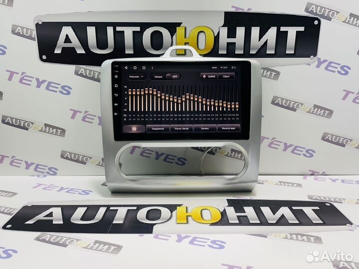 Ford Focus 2 05-10 магнитола Teyes CC3 4+64 климат