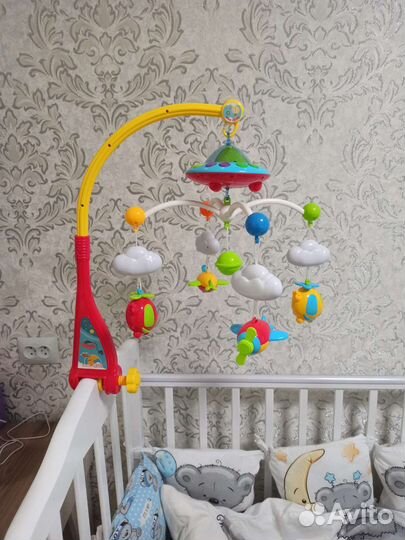 Мобиль на кроватку с проектором