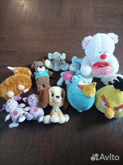 Мягкие игрушки пакетом