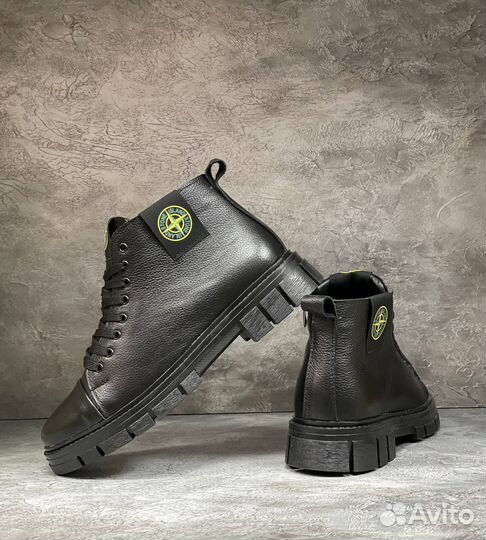 Ботинки мужские зимние Stone island