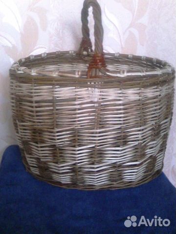 Корзина плетеная