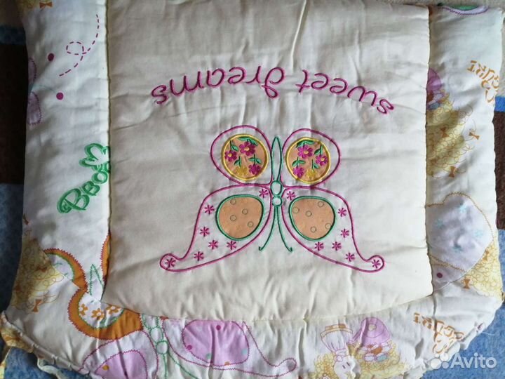 Мягкие бортики в кроватку