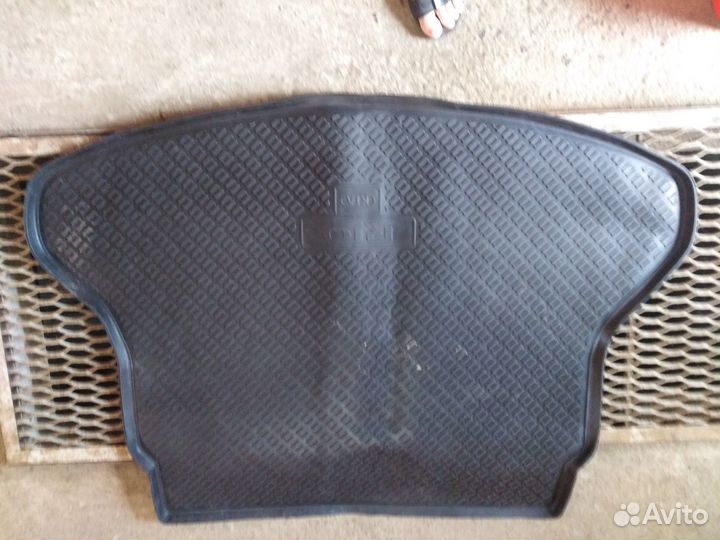 Коврик в багажник киа рио