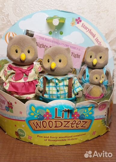 Li'l Woodzeez Whooswhoo Owl Family (семья сов)