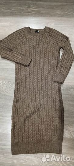 Платье свитер длинное