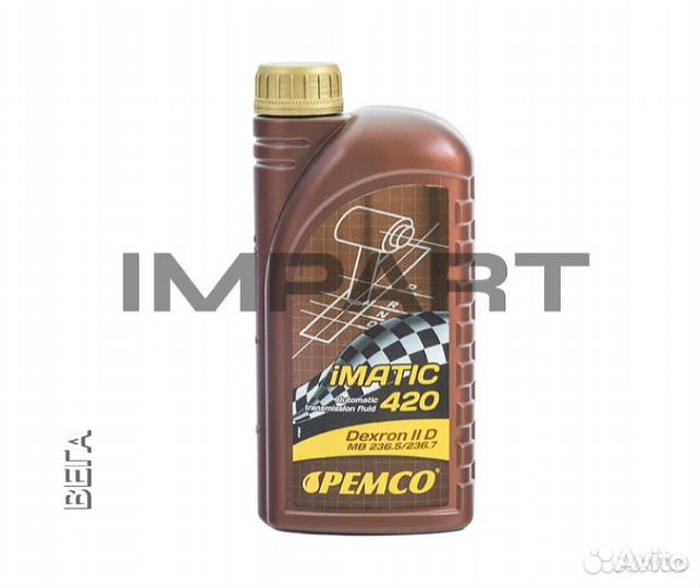 Масло трансмиссионное pemco 420 ATF Dexron II