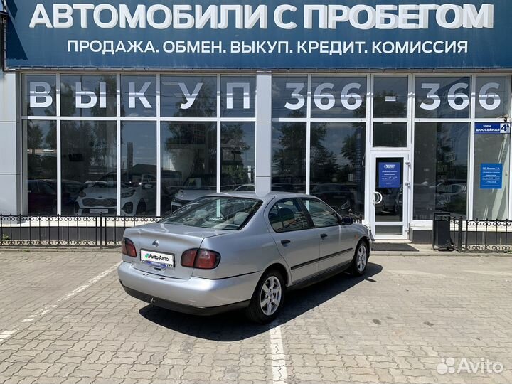 Nissan Primera 1.6 МТ, 2001, 232 000 км