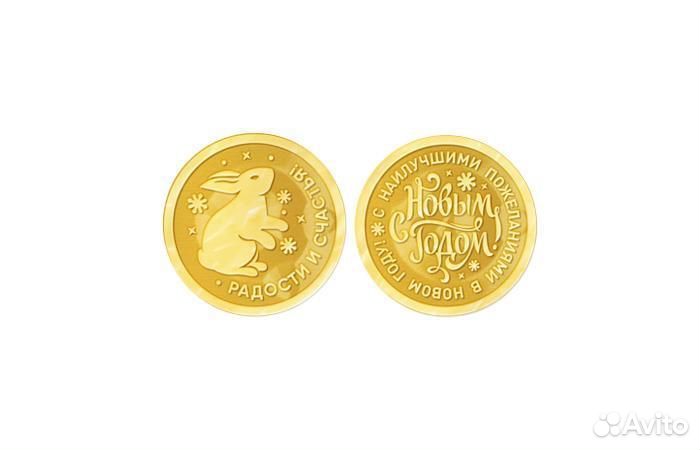 Шоколадные медали с логотипом