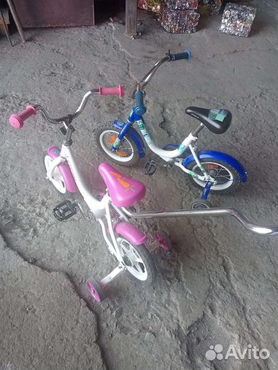 Детский трехколесный велосипед бу