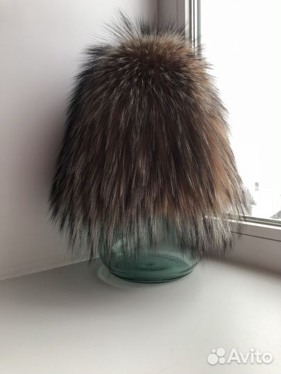 Шапка из чернобурой лисы