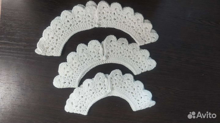 Воротник вязаный