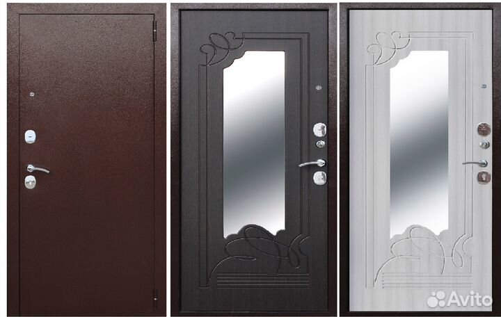Дверь входная металлическая