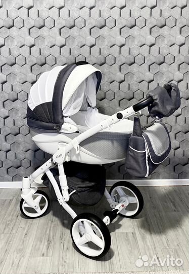 Коляска 3 в 1 Adamex Barletta Nee