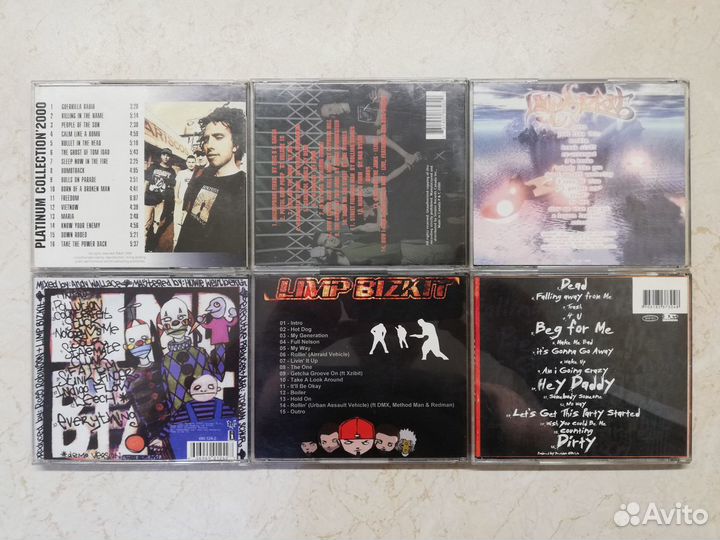 CD диски - Metal / Alternative / Rapcore - 24 шт