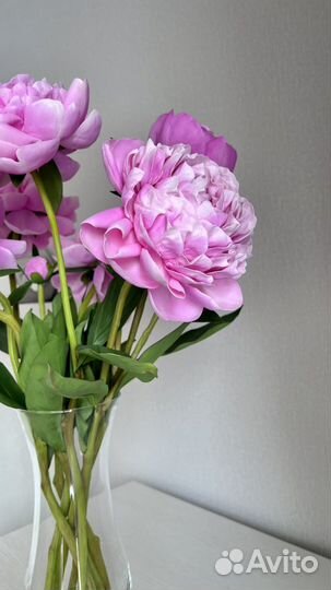 Искусственные цветы пионы