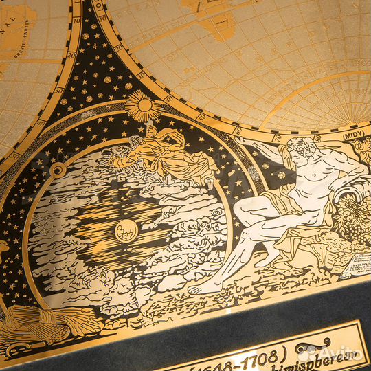 Карта мира Жана Батиста Нолина