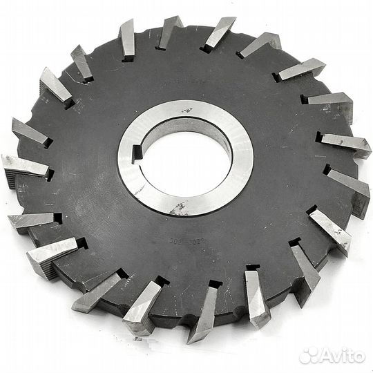 Фреза дисковая 3-х сторонняя 200х20х50 с рифлеными