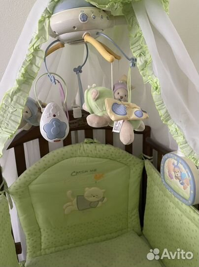 Кроватка Pali с маятниковым механизмом