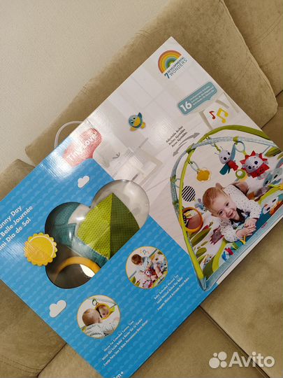 Развивающий коврик tiny love солнечная полянка