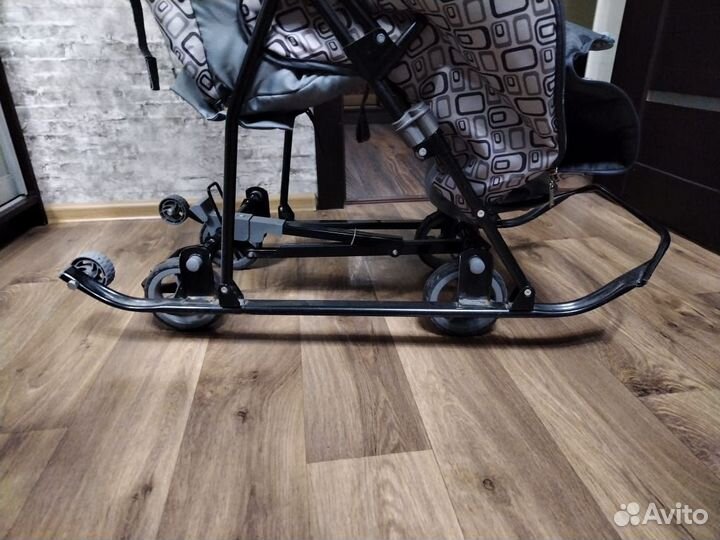 Детские санки коляска бу