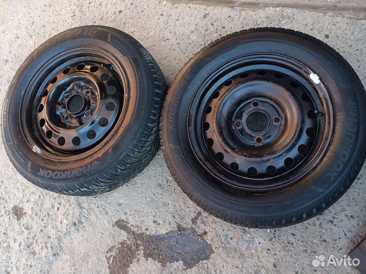 Запасное колесо на Nissan Tiida C11