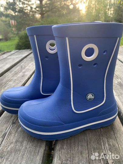 Детские резиновые сапоги crocs 29-30р