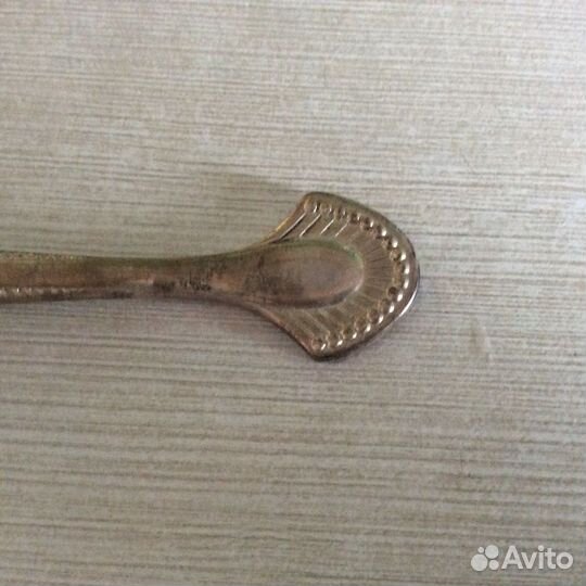 Ложка шумовка серебро 84