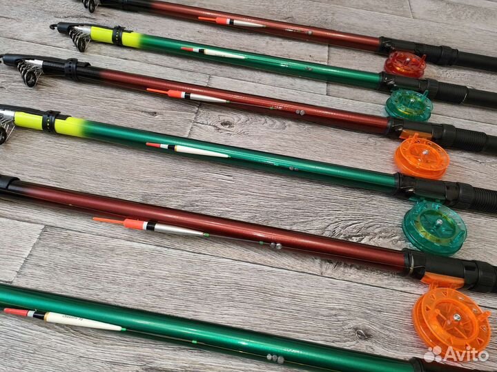 Удочки в сборе 5 метров