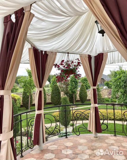 Уличные шторы для террассы