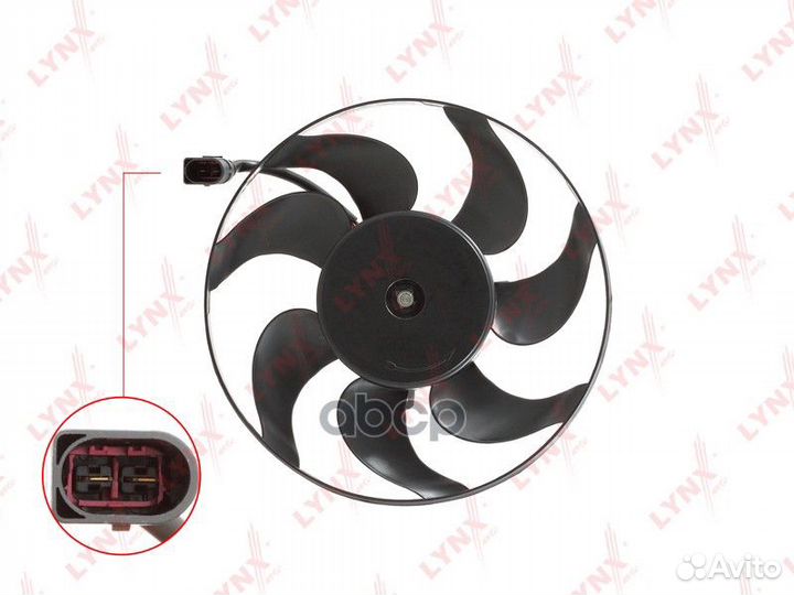 Вентилятор радиатора RF1510 lynxauto