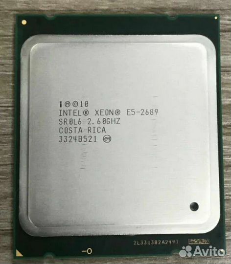 Процессор Xeon E5 2689