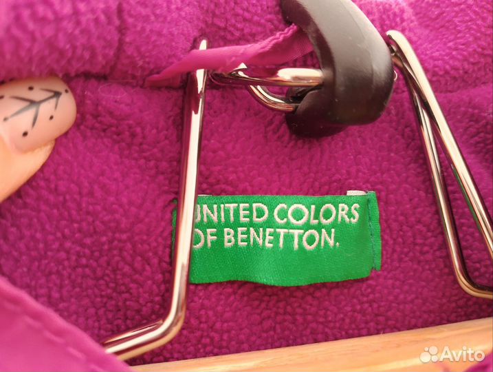 Ветровка на девочку 98 размер benetton