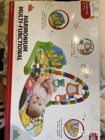 Детский игровой развивающий коврик