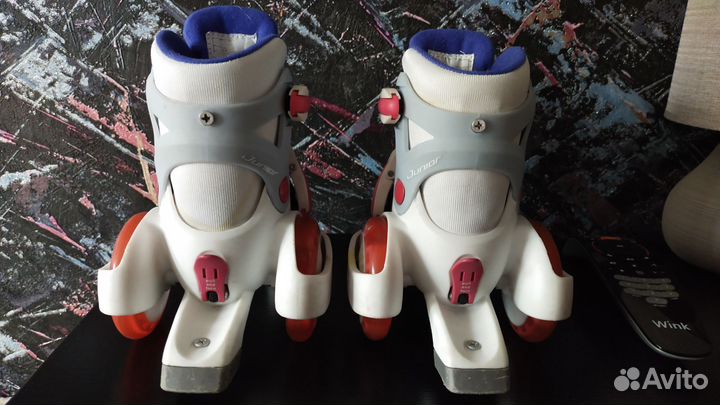 Роликовые коньки детские раздвижные