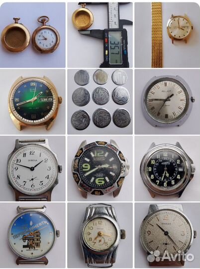 Часы СССР, победа, ракета, слава, восток, полет