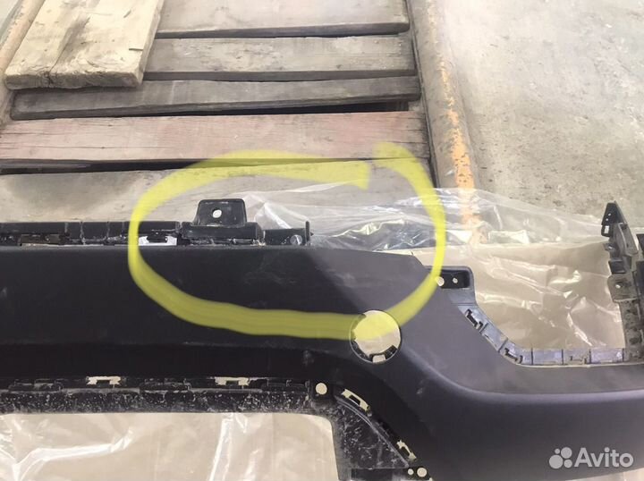 Задний бампер Hyundai Creta