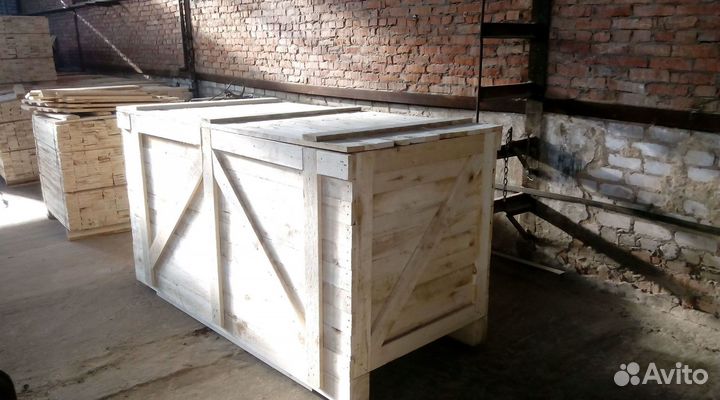 Ящик деревянный, коробки, транспортировочная тара