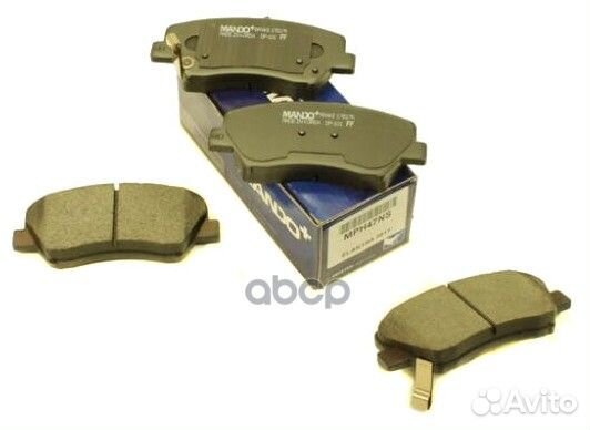 Колодки торм.пер. hyundai Solaris IV 1.4-1.6 11