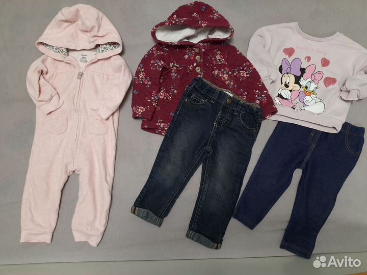 Пакет вещей 9-12мес