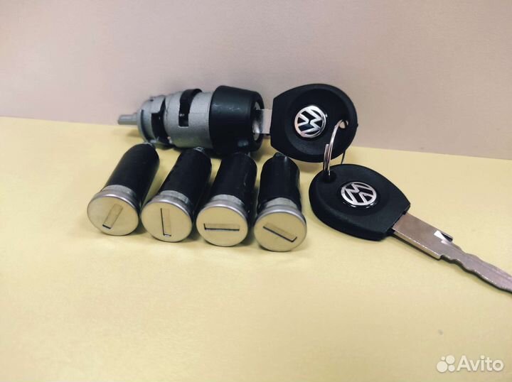 Замок зажигания личинки на vw t4