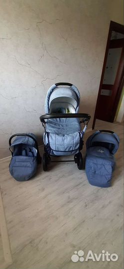 Коляска 3 в 1 indigo