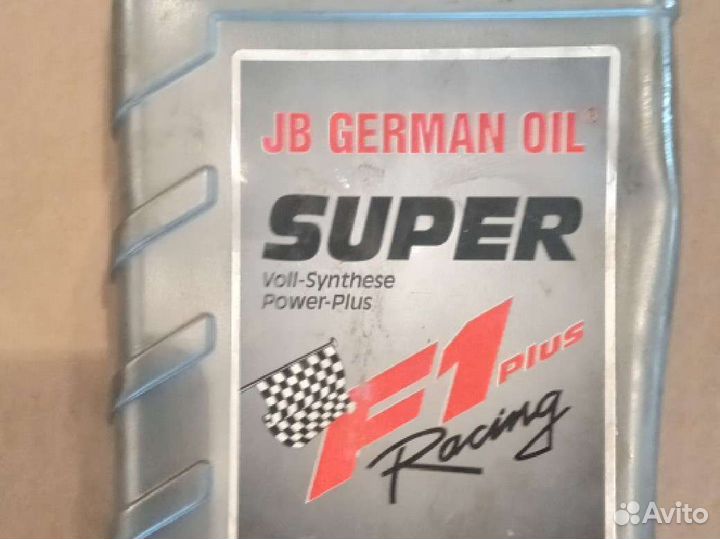 Мостоj Super F1 Plus Racing 10w60 синтетическое