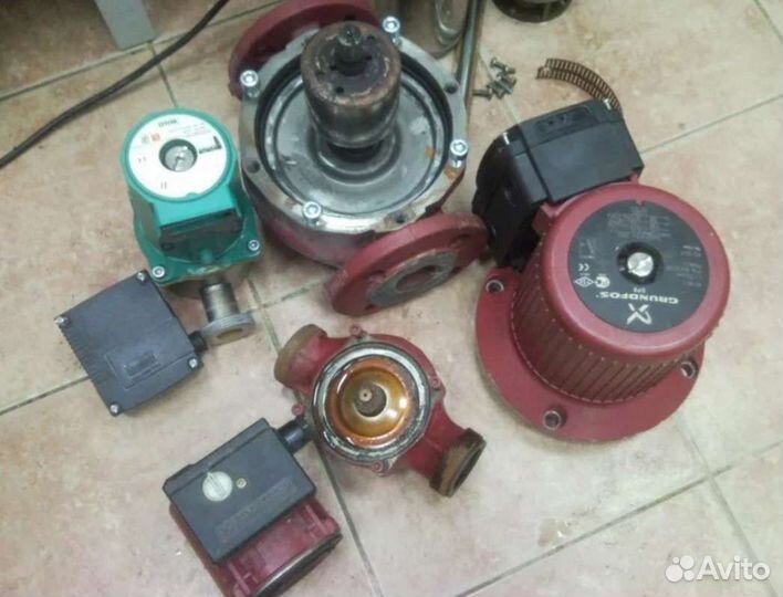 Ремонт водяных станций, насосов любого назначения