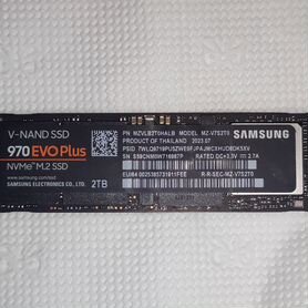 Samsung 970 evo plus 2 Тб